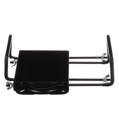 Attwood 15700-3 Seat Mount, Clamp-On with Swivel, Adjusts from 7 ½ inches to 18 inches, Black, Powder-Coated Aluminum attwood