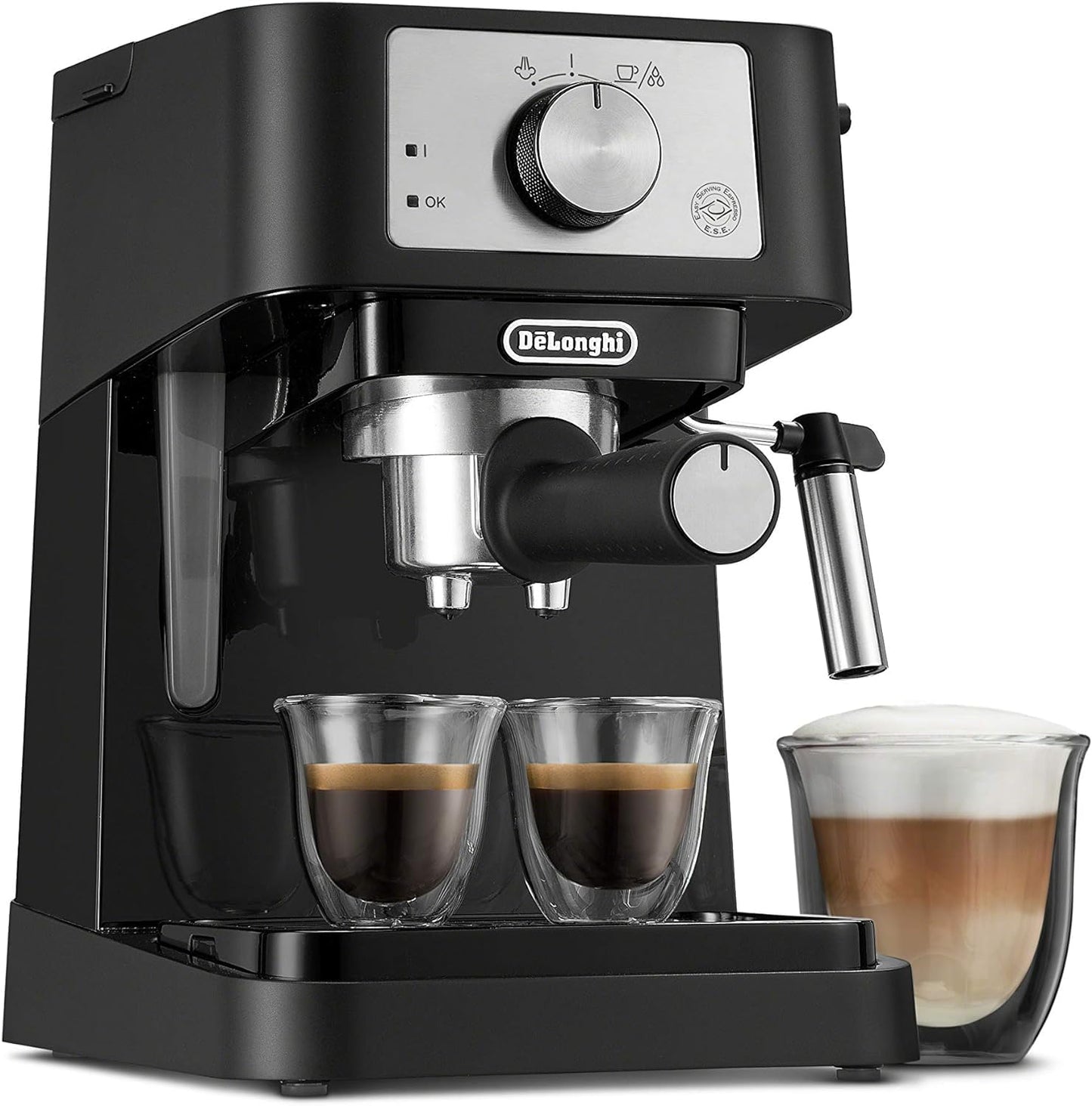 De'Longhi Stilosa Compact Manual Espresso Machine, Milk Frother De'Longhi