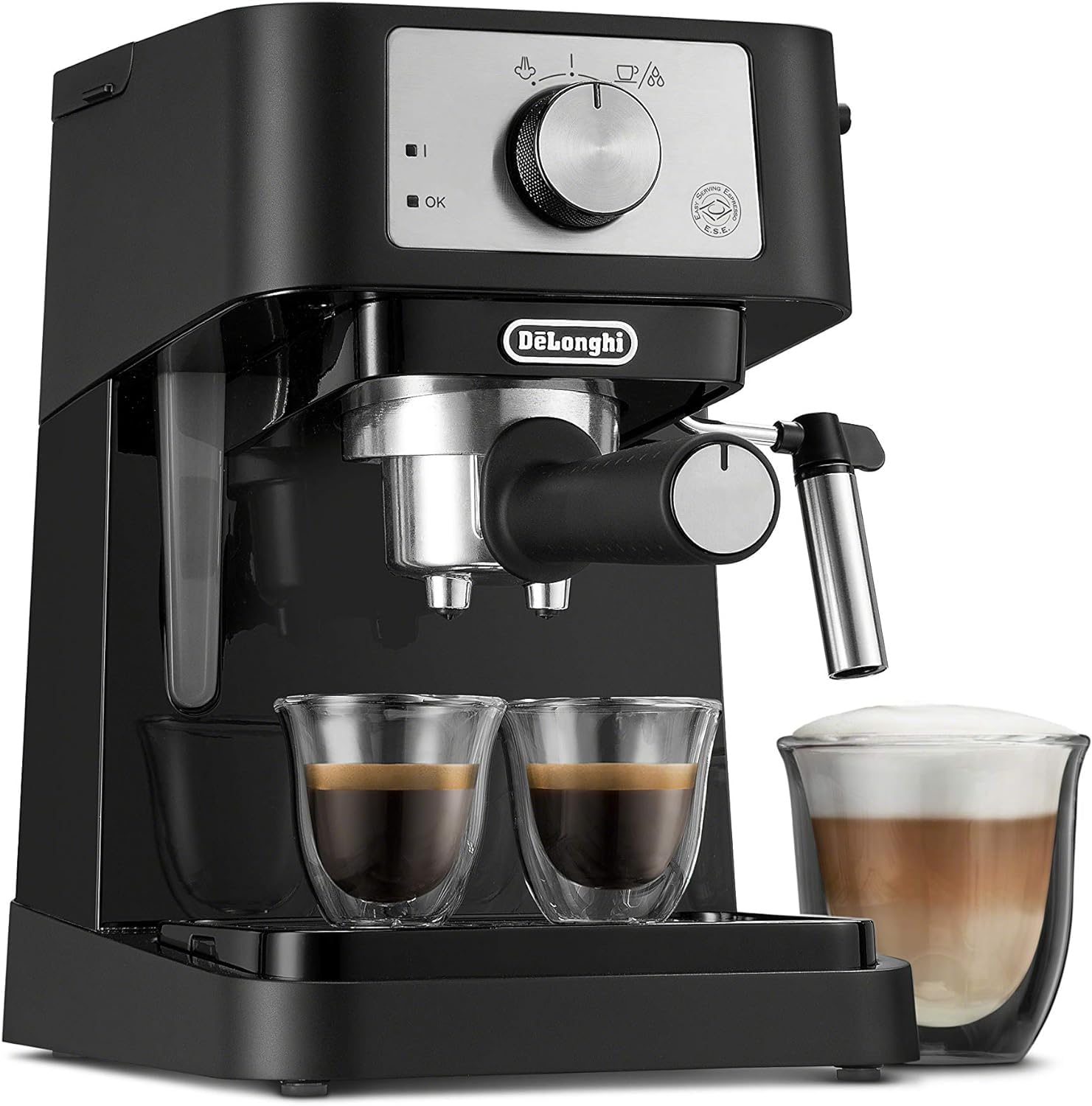 De'Longhi Stilosa Compact Manual Espresso Machine, Milk Frother De'Longhi