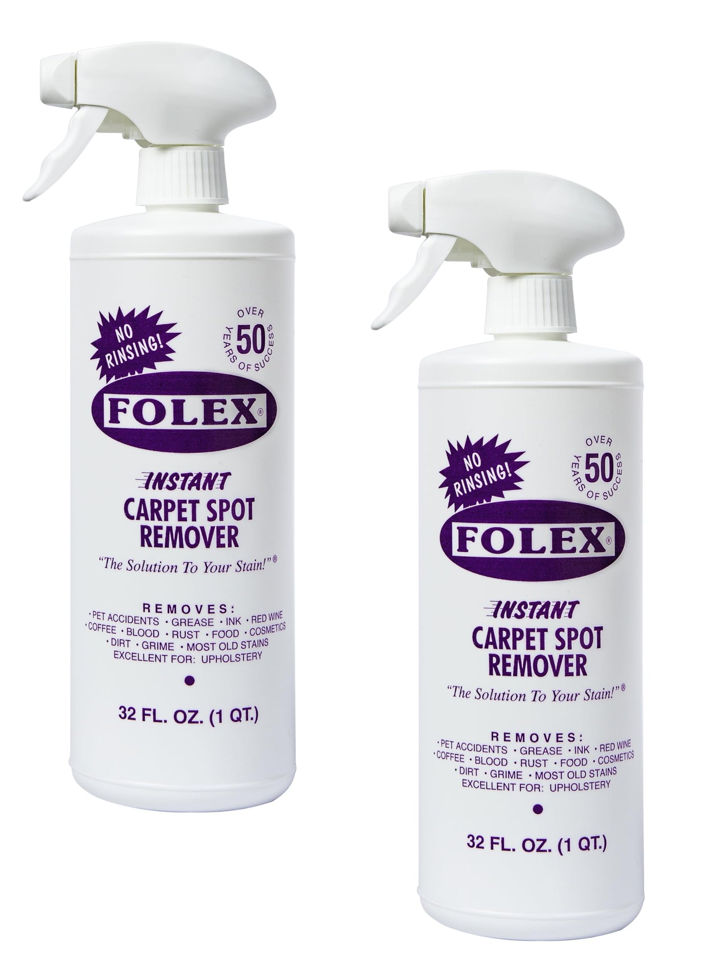 FOLEX Instant Carpet Spot Remover, 32oz Pack of 2 - Available at All In One Marketplace Canada