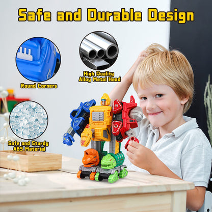 Fajiabao Robot Toy for Boys 3-5, 5-in-1 Dinosaur STEM Building Set 🍁 All In One Marketplace Canada