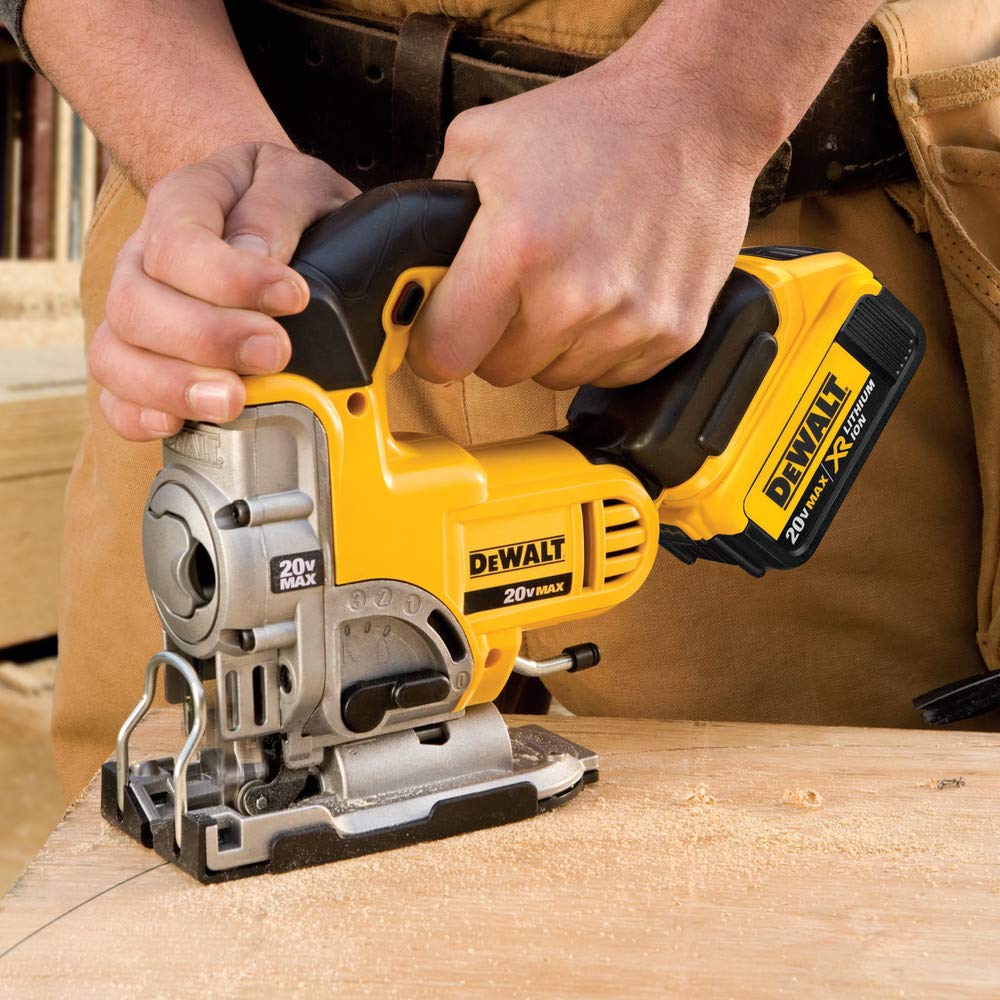 DEWALT 20V MAX Jig Saw, Tool Only (DCS331B) , Yellow DEWALT