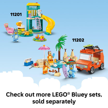 LEGO Bluey: Bluey’s Family House - Toddler Toy for 4 Year Old Boys and Girls - House Playset Includes Bluey and 5 Popular Characters - Great Birthday Gift Idea for Preschoolers - 11203 LEGO