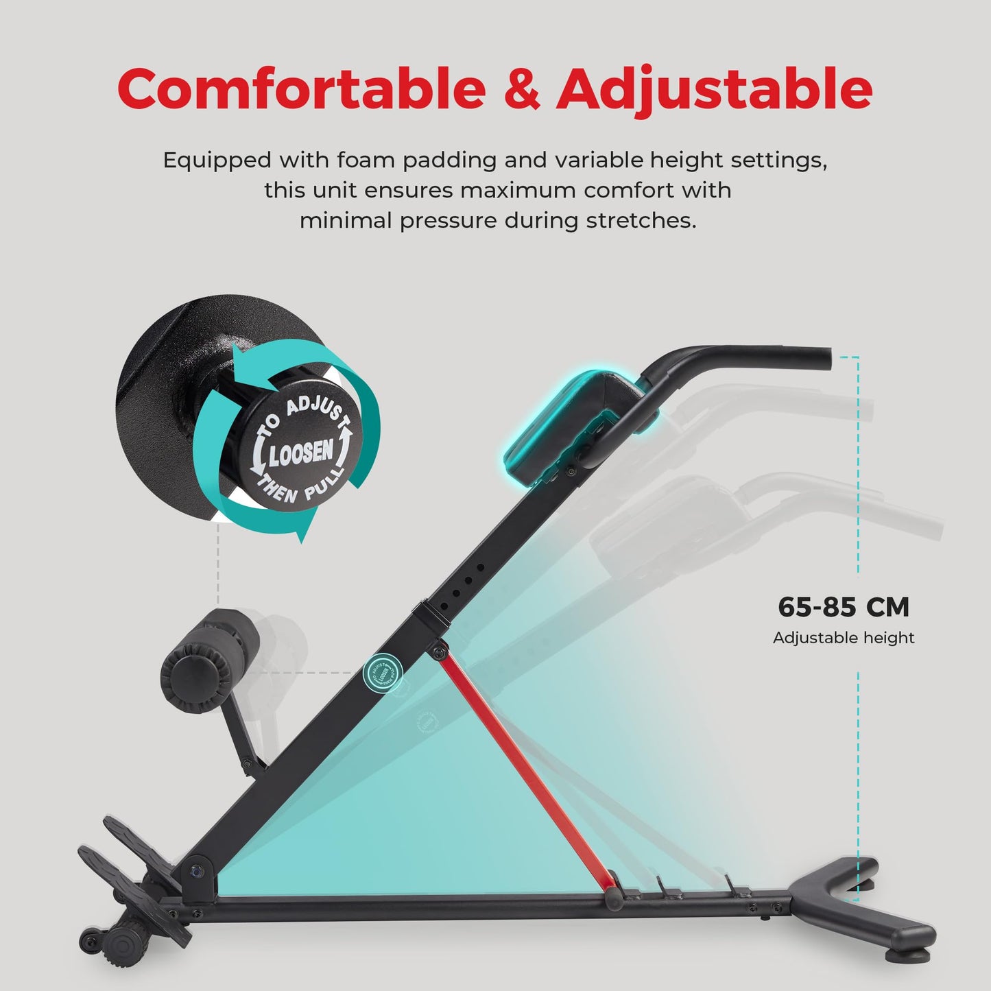 Sunny Health & Fitness Multi-Function Roman Chair Bench with Dip Station Sunny Health & Fitness