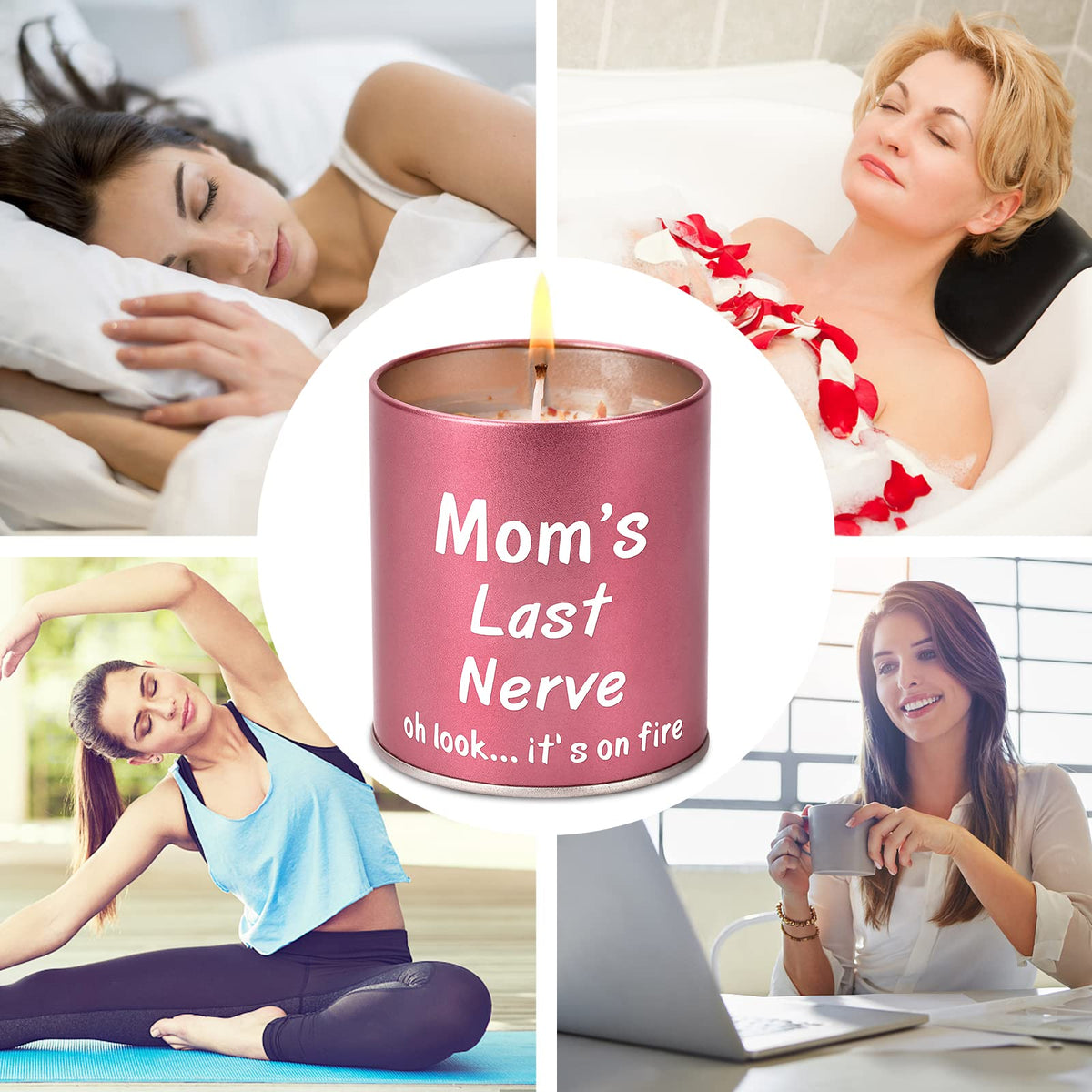 Christmas Gifts for Women Jar Scented Candle Stocking Stuffers for Women 🍁 All In One Marketplace Canada