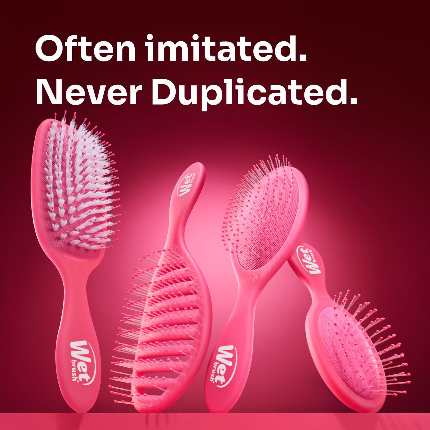 Wet Brush Original Detangler Hair Brush, Amazon Exclusive Aqua - Ultra-Soft IntelliFlex Bristles - Detangling Hairbrush Glides Through Tangles For All Hair Types (Wet Dry & Damaged Hair) - Women & Men Wet Brush