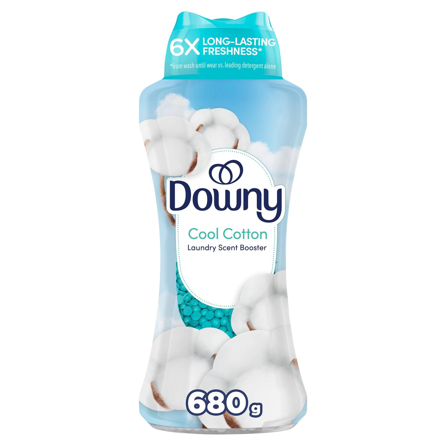 Downy In-Wash Laundry Scent Booster Beads, Cool Cotton, 24 oz Downy