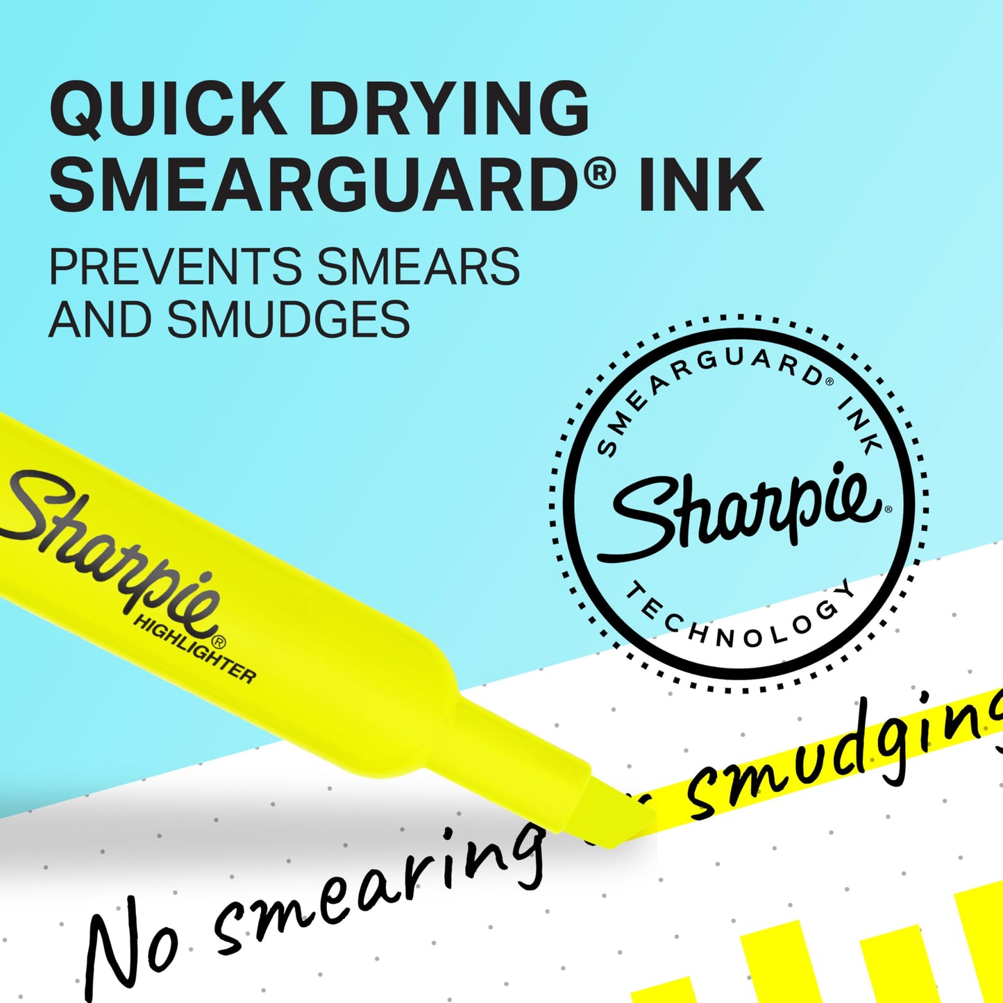 Sharpie Tank Highlighters, Chisel Tip, Yellow, 36 Count 🍁 All In One Marketplace Canada