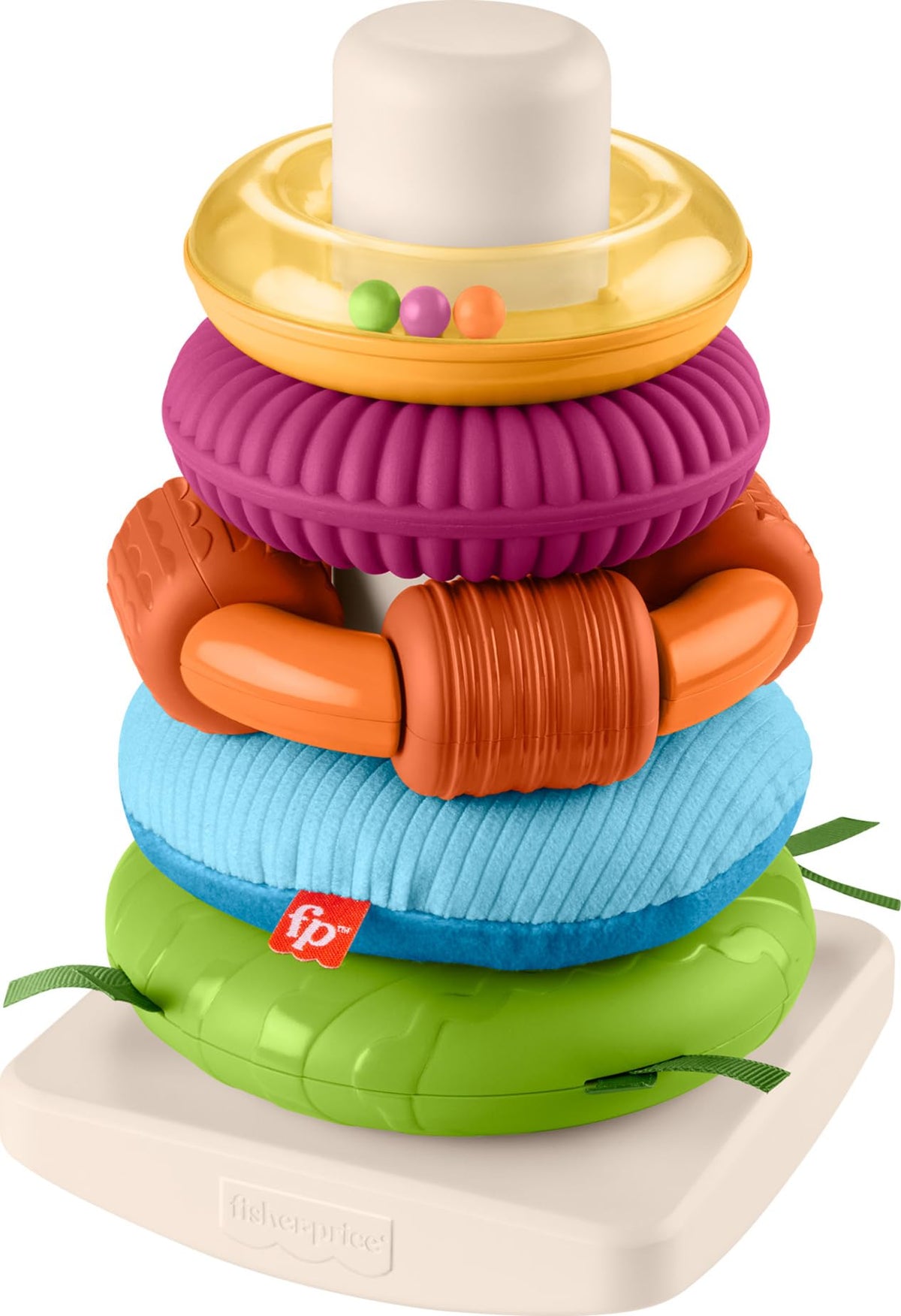 Fisher-Price Sensory Rock-a-Stack, Baby Toy