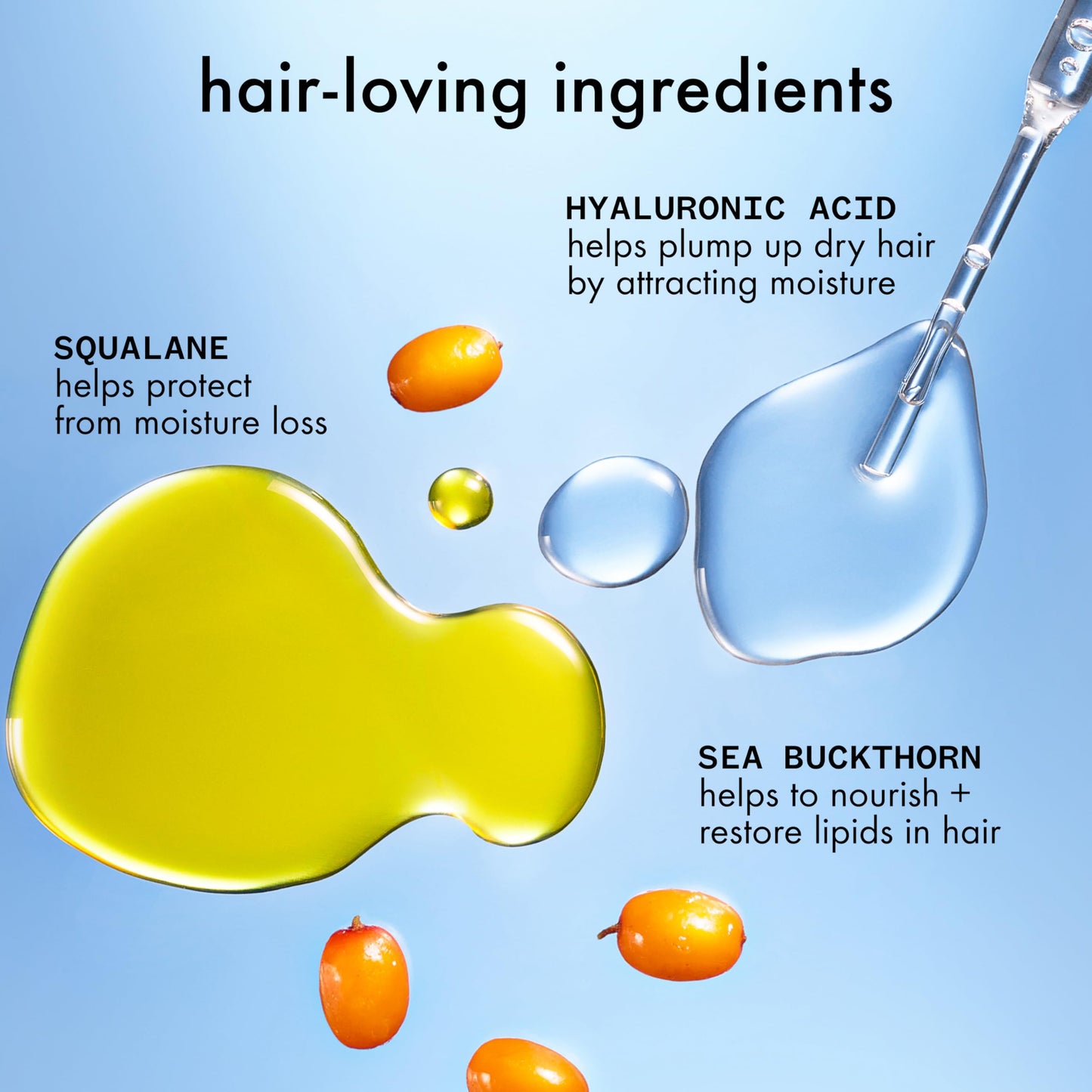 amika hydro rush intense moisture leave-in conditioner with hyaluronic acid, 60ml Amika