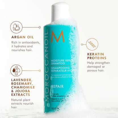 Moroccanoil Moisture Repair Shampoo, 8.5 Fl. Oz. - Available at All In One Marketplace Canada
