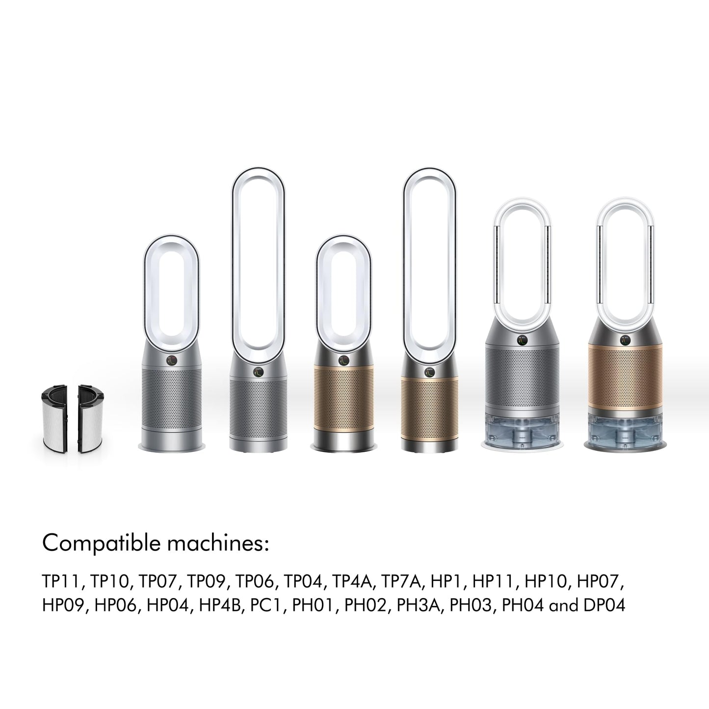 Dyson Combi 360° Glass HEPA and Activated Carbon Air Purifier Filter Dyson