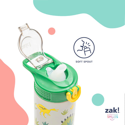 Zak Designs Kpop Demon Hunters Sage 19oz Leak-Proof Straw Kids Water Bottle Zak Designs