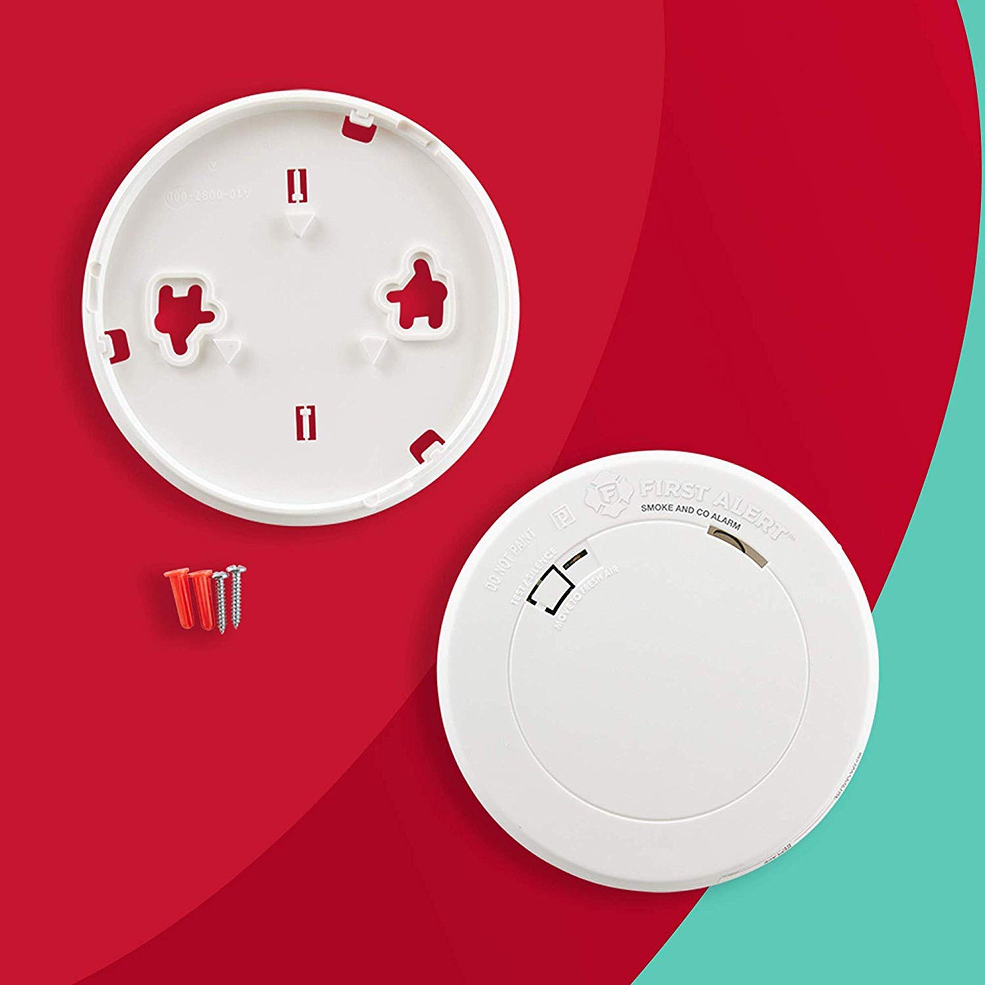 First Alert Battery Operated Smoke and Carbon Monoxide Alarm, White, PRC700A-6