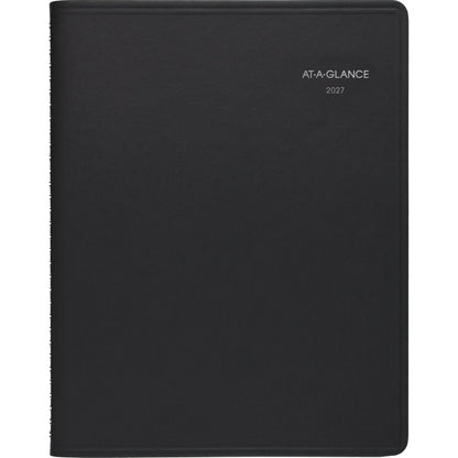 AT-A-GLANCE 2027 Appointment Book Planner, Weekly & Monthly, 13-Month Jan-Jan, 8.25" x 11", QuickNotes, Black (769500527)