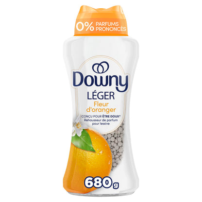 Downy Light Laundry Scent Booster Beads, Orange Blossom Scent, In-wash fabric beads designed to be gentle with a light boost of scent, No Heavy Perfumes, 680 Grams - Available at All In One Marketplace Canada
