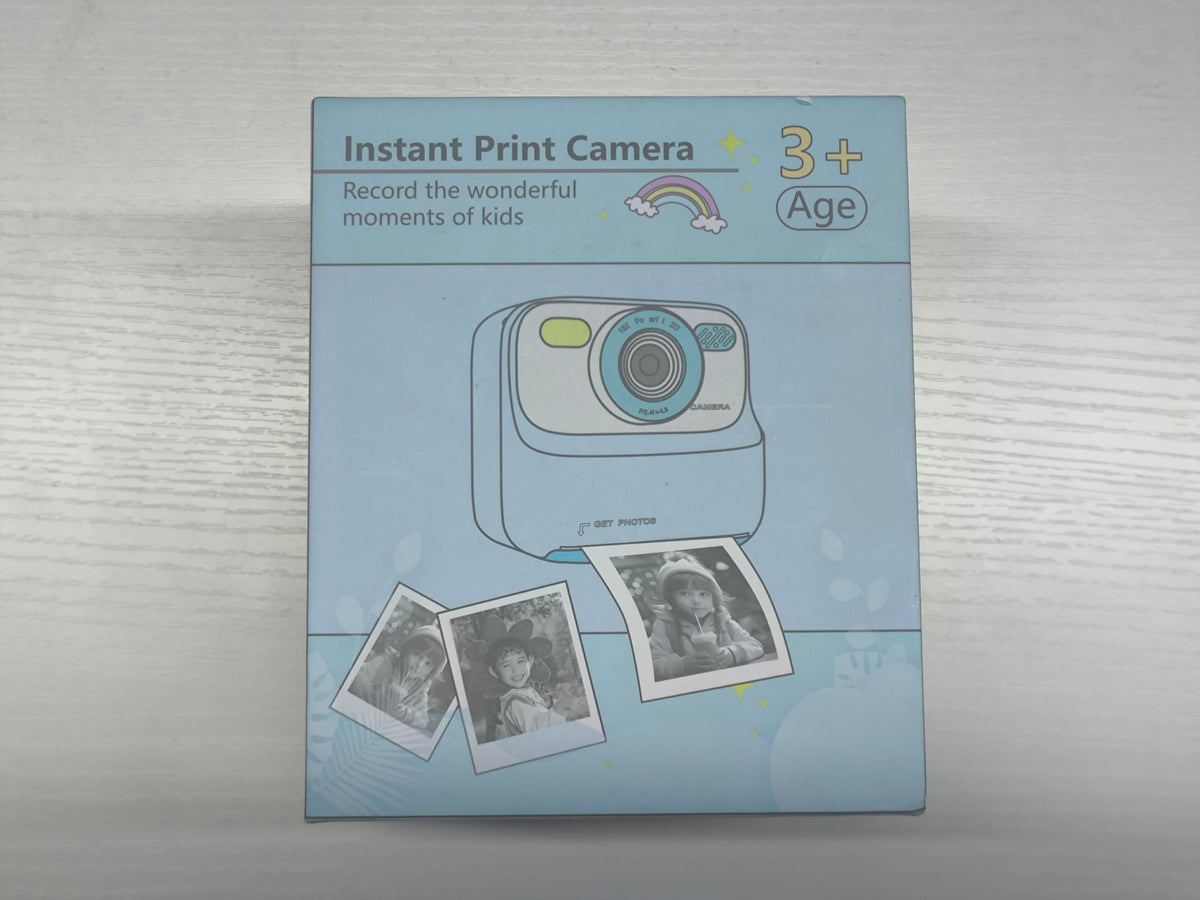 Upgrade Kids Camera Instant Print for Boys and Girls, 1080P HD Dual-Lens Selfie Digital Camera with Print Paper & 32G Card, Christmas Birthday Gifts Toys for Toddler and Teenagers Age 3-16 Years Old 🍁 All In One Marketplace Canada