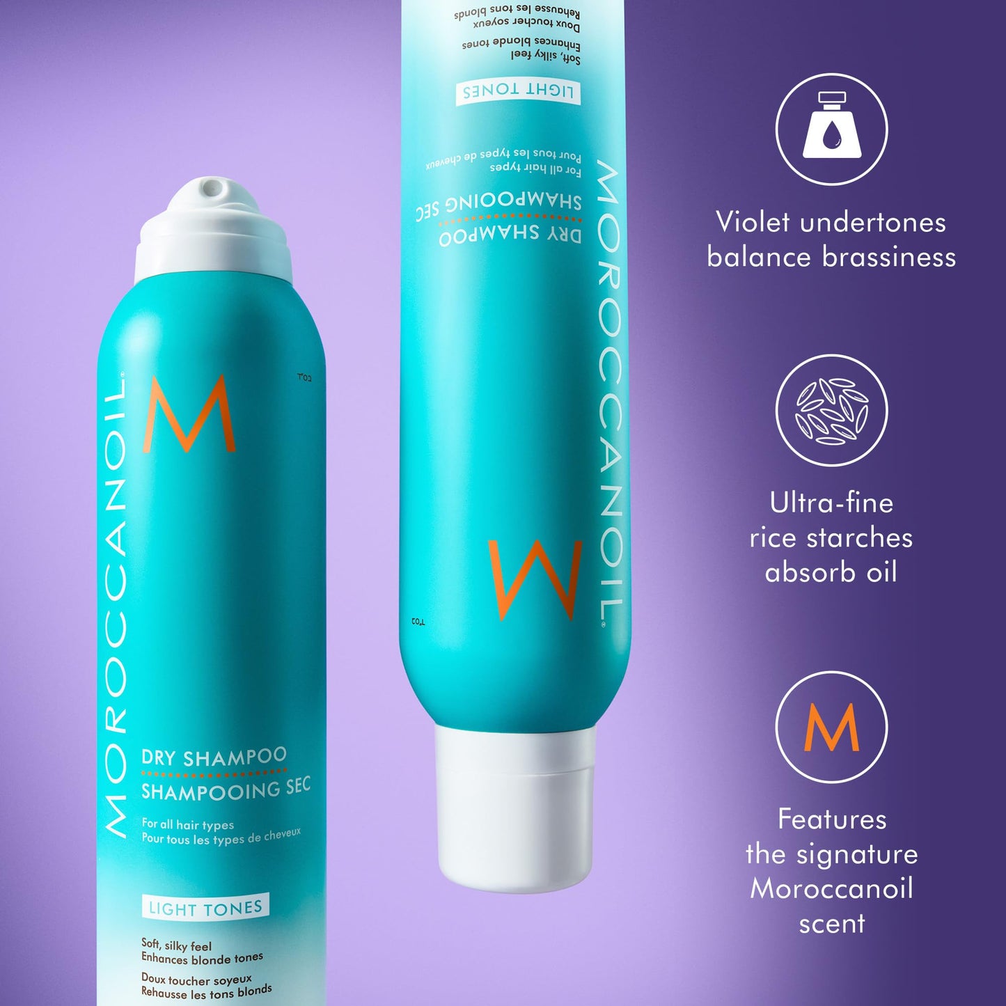 Moroccanoil Dry Shampoo Light Tones, 5.4 Fl. Oz - Available at All In One Marketplace Canada