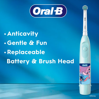 Oral-B Kid's Electric Battery Powered Toothbrush for Ages 3+, Extra Soft Bristles - Available at All In One Marketplace Canada