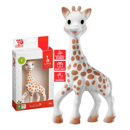 Vulli Sophie The Giraffe Teether, Brown/White Sophie la girafe