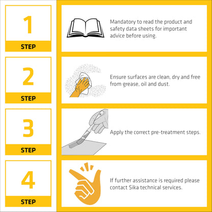 SIKA - Multi-Purpose Adhesive and sealant for Boats - Sikaflex-291 - Black - Marine use - Makes Elastic and Vibration-Resistant Seals - Low Odour - 300 mL SIKA
