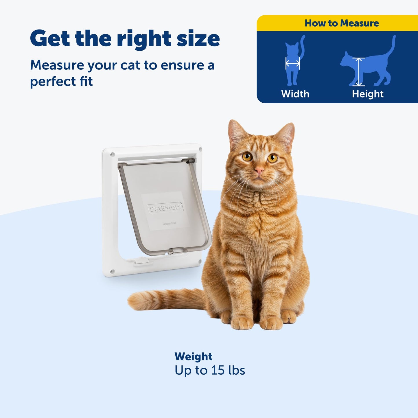 PetSafe Interior 2-Way Locking Cat Door - Indoor Pet Flap - Hides Litterbox or Food - DIY Installation 🍁 All In One Marketplace Canada