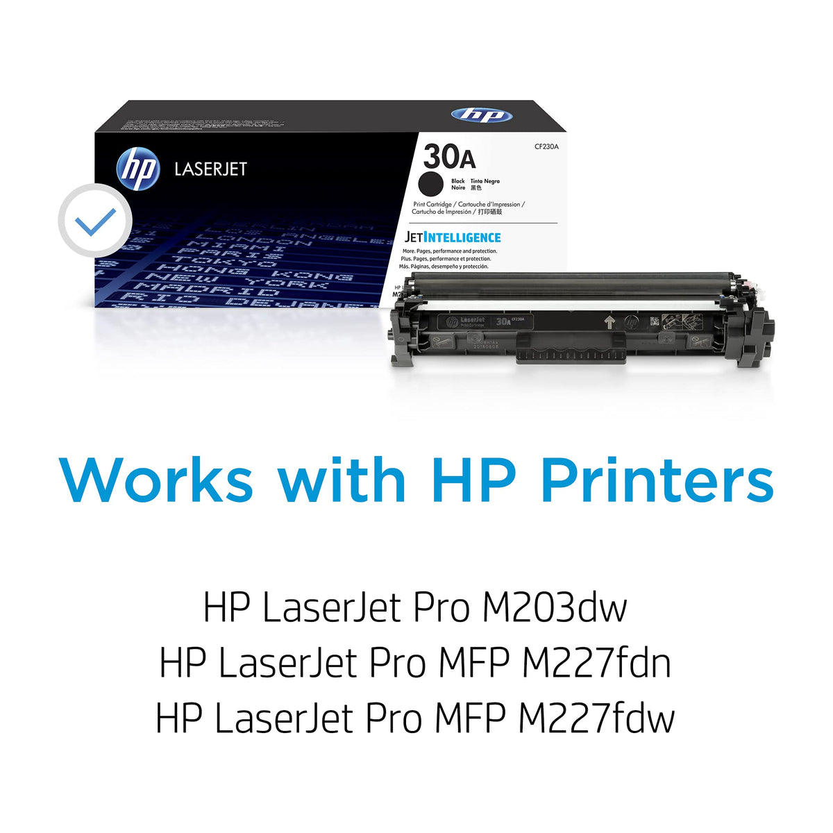 HP 30A (CF230A) Black Original Toner Cartridge