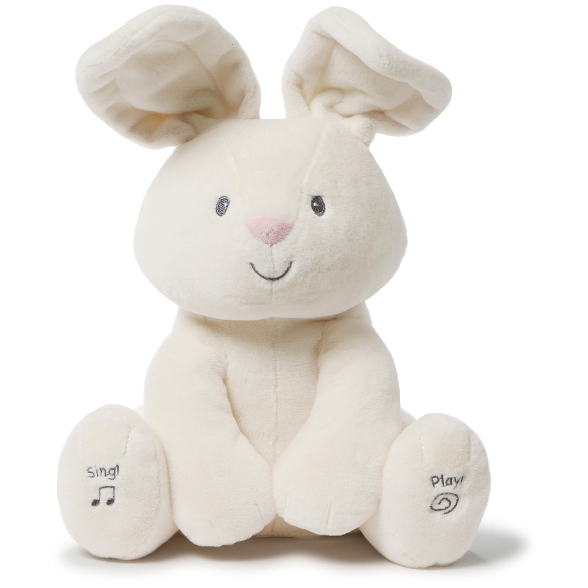 GUND Baby Flora Bunny 12-Inch Interactive Animated Musical Baby Toy 🍁 All In One Marketplace Canada GUND