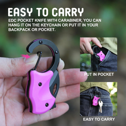 Womens Gifts for Christmas, Keychain for Mothers Day, Stocking Stuffers for Women, Christmas Birthday Gifts Idea for Mom Stocking Stuffers, EDC Gadgets for Everyday Carry, Pin-k 🍁 All In One Marketplace Canada