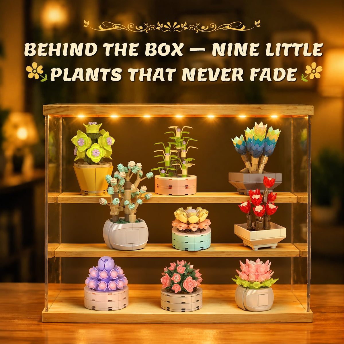 JMBricklayer Flowers Succulents Building Sets for Adults, Tiny Plants Decor 🍁 All In One Marketplace Canada