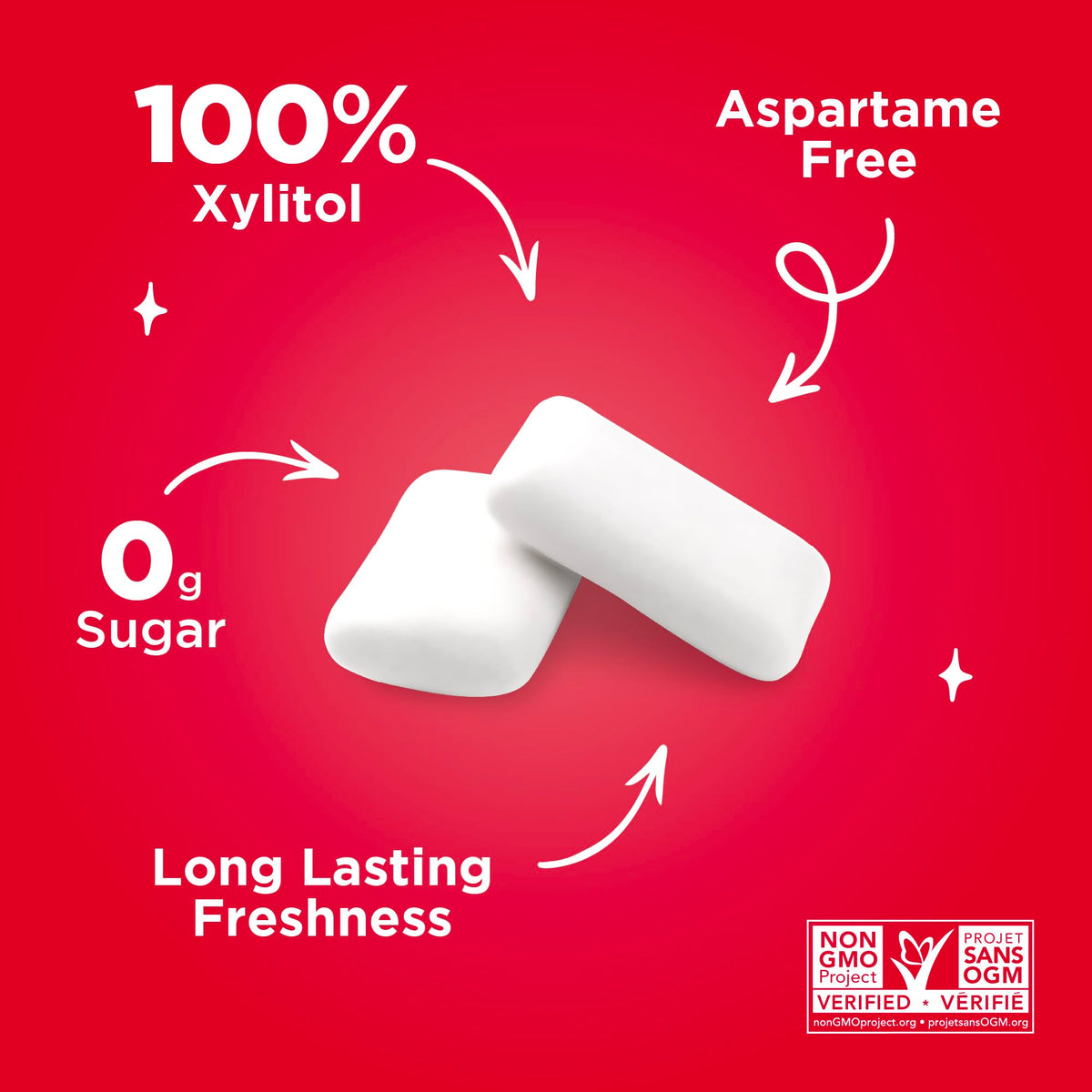 PUR Gum, Cinnamon, Xylitol Gum, No Artificial flavour, 330 Count (6x55)