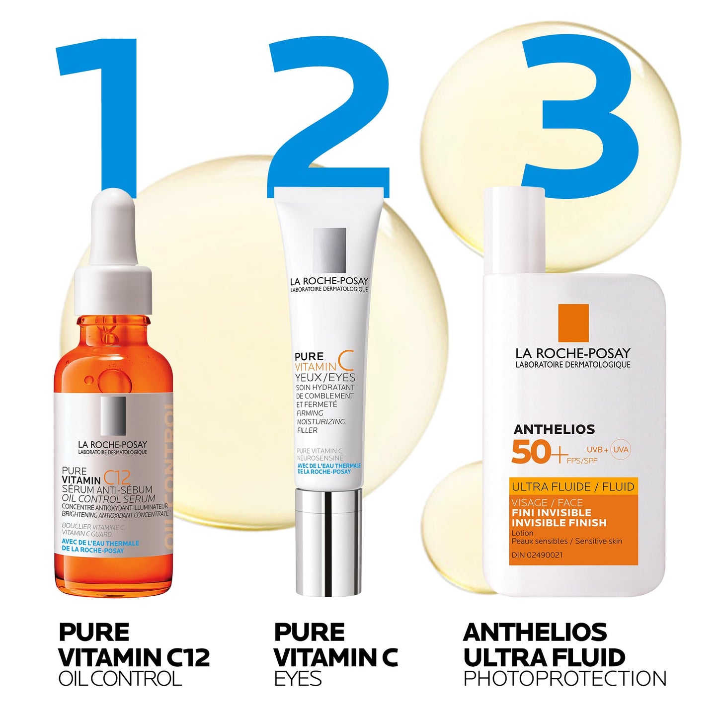 La Roche Posay Vitamin C Face Serum with Salicylic Acid, 12% Pure Vitamin C Serum for Oil Control & Brightening. Boost Skin Radiance and Correct Oiliness. Suitable for Oily Skin, 30mL - Available at All In One Marketplace Canada