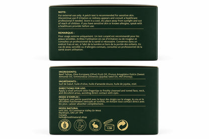 Whipped Beef Tallow Moisturizer - 100% Grass-Fed Tallow Face Balm with Honey, Jojoba Oil, Olive Oil & Sweet Almond Oil - Unscented - 120ml/4oz - Available at All In One Marketplace Canada