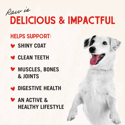 Stella & Chewy’s Freeze Dried Raw Dinner Patties – Grain Free Dog Food, Protein Rich Chewy’s Chicken Recipe – 708g Bag