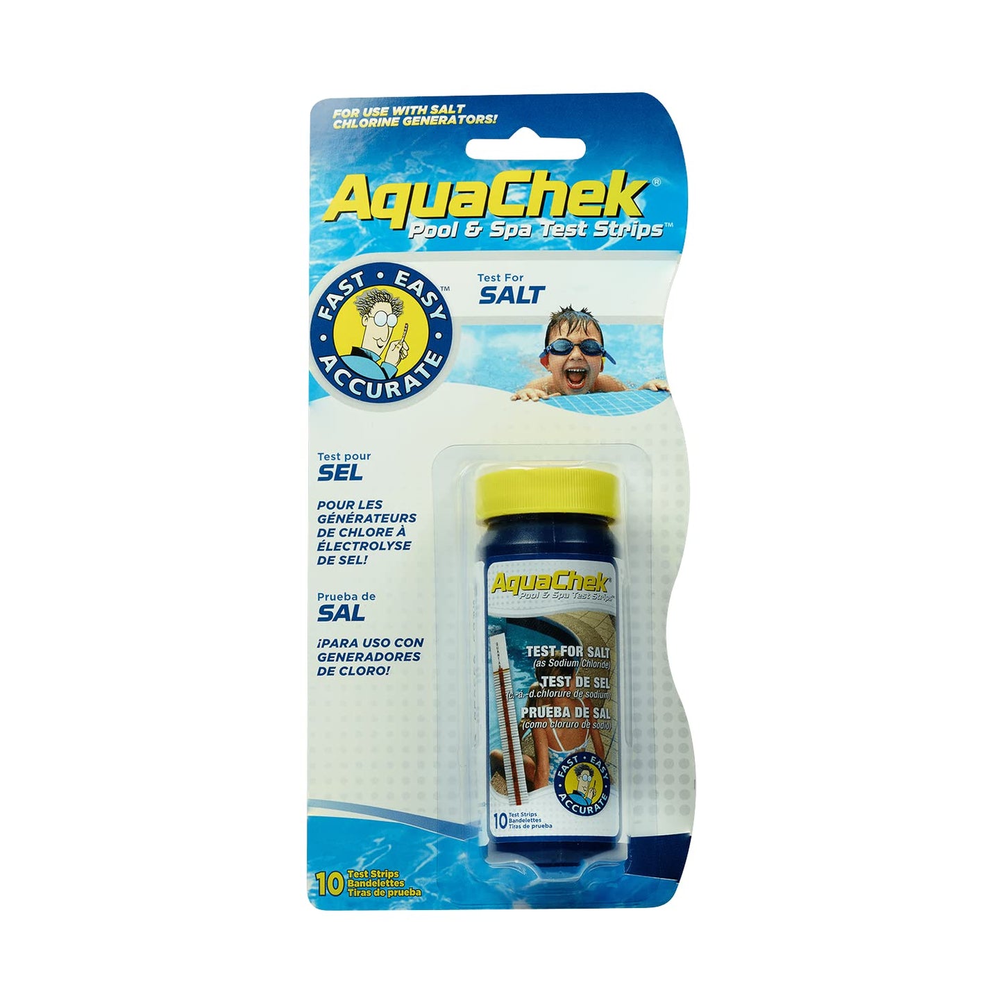 AquaChek 561140A White Salt Titrators Test Strip for Swimming Pools AquaChek