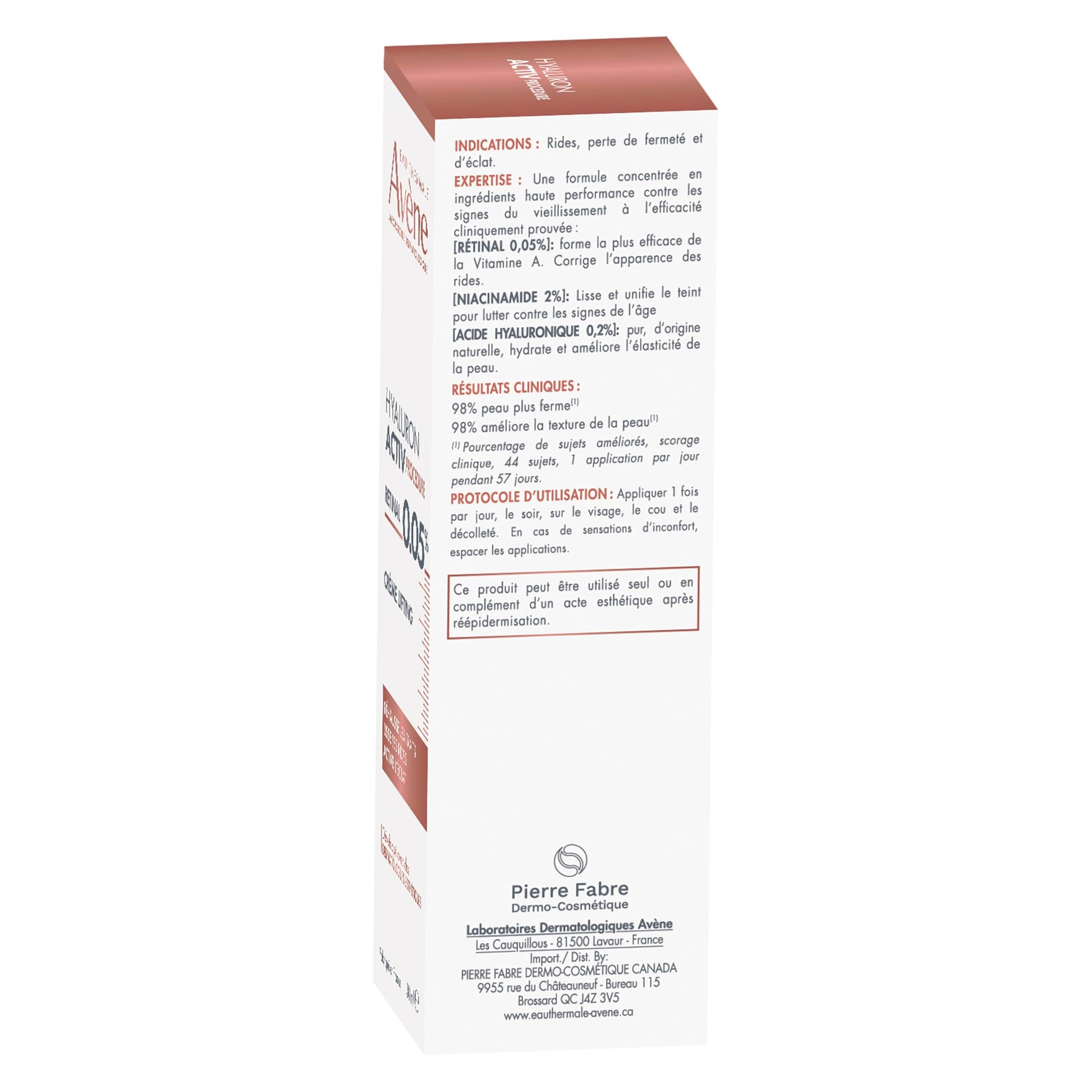 Eau Thermale Avene hyaluron Active b3 retinal anti-aging lifting cream, 30 ml EAU THERMALE AVENE