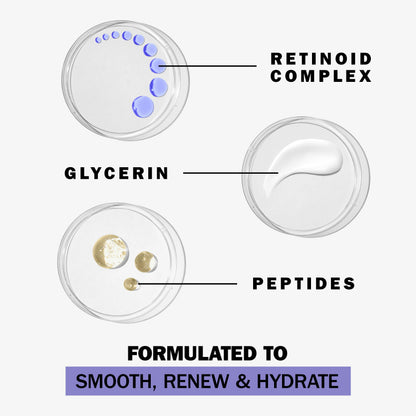 Olay Retinol 24 Face Moisturizer, Anti-Aging Night Cream for Women, Fragrance-Free, Non Greasy - Anti-Wrinkle, Smooth Fine Lines, Tightening, Hydrating Skin Care - Peptides, Glycerin, 50 mL Olay