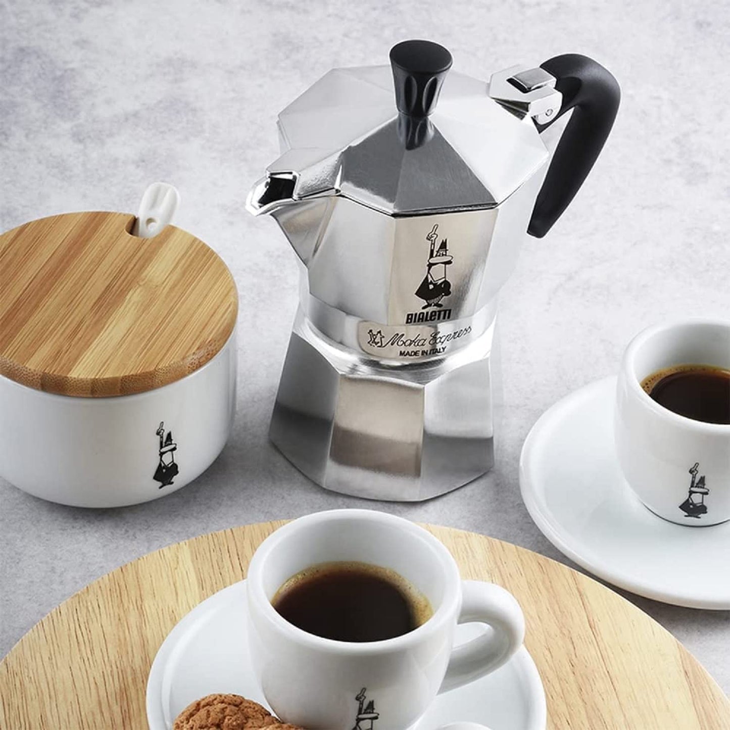 Bialetti Moka Express 1-Cup (2 Oz - 60 Ml) Aluminum Stovetop Espresso Maker, Silver 🍁 All In One Marketplace Canada