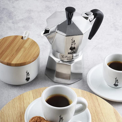 Bialetti Moka Express 1-Cup (2 Oz - 60 Ml) Aluminum Stovetop Espresso Maker, Silver 🍁 All In One Marketplace Canada
