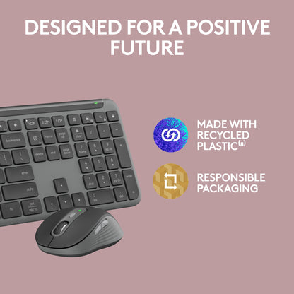 Logitech MK955 Signature Slim Wireless Keyboard and Mouse Combo