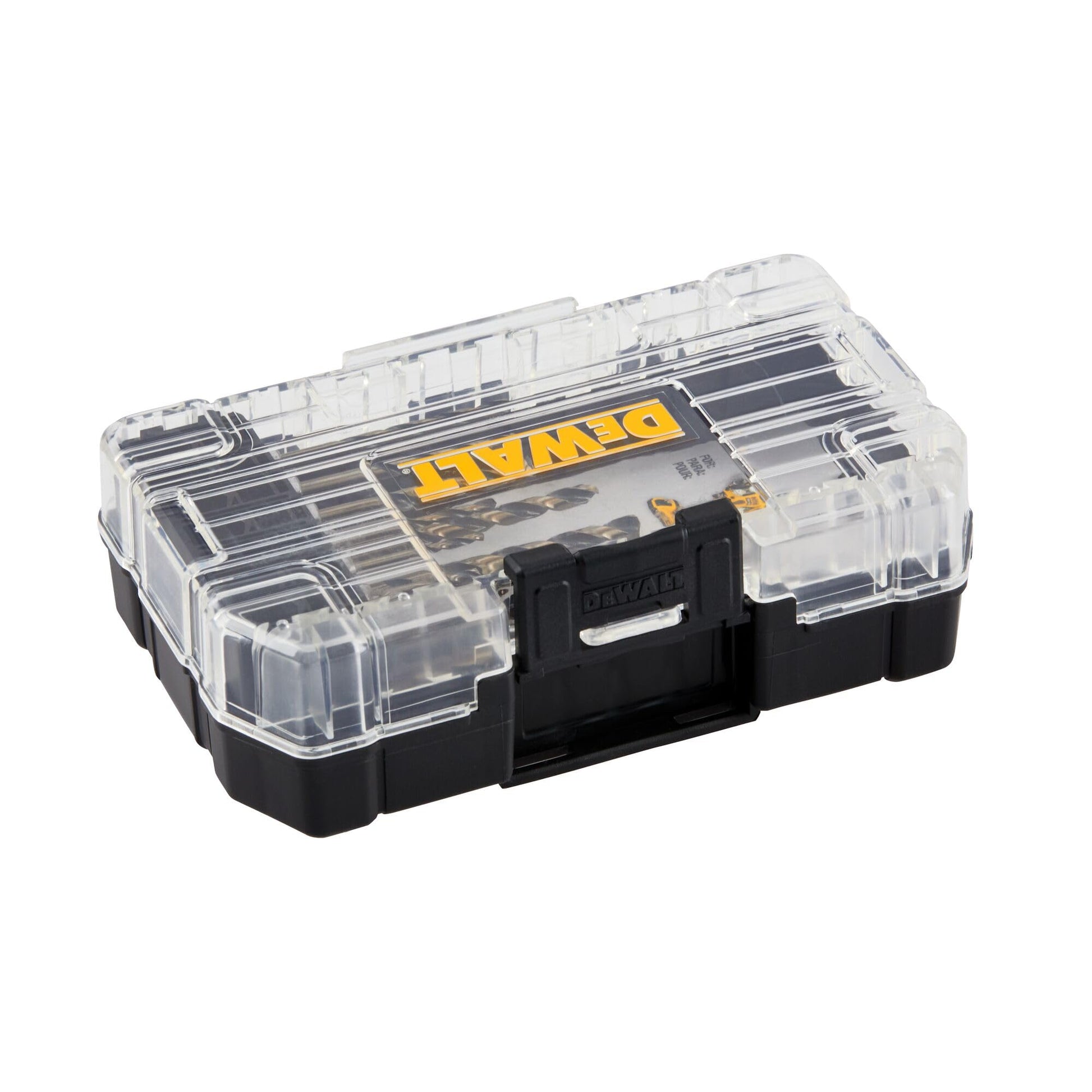 DEWALT 12 Pc Black and Gold Drill Bit Set, Premium Finish Impact Driver Bit Set for Metal, Plastic and Wood (DWAH1182) (DWAH1182) DEWALT