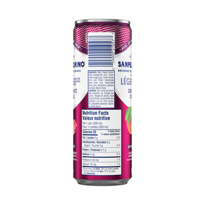 San Pellegrino Light Pomegranate & Orange, Sparkling Beverage, 24 x 330ml San Pellegrino