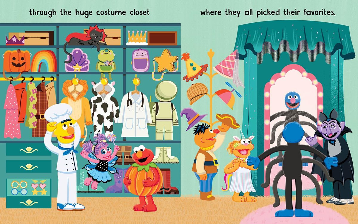 Sesame Street SpookyTale (An Abrams Trail Tale): A Halloween Visit to Count’s Castle
