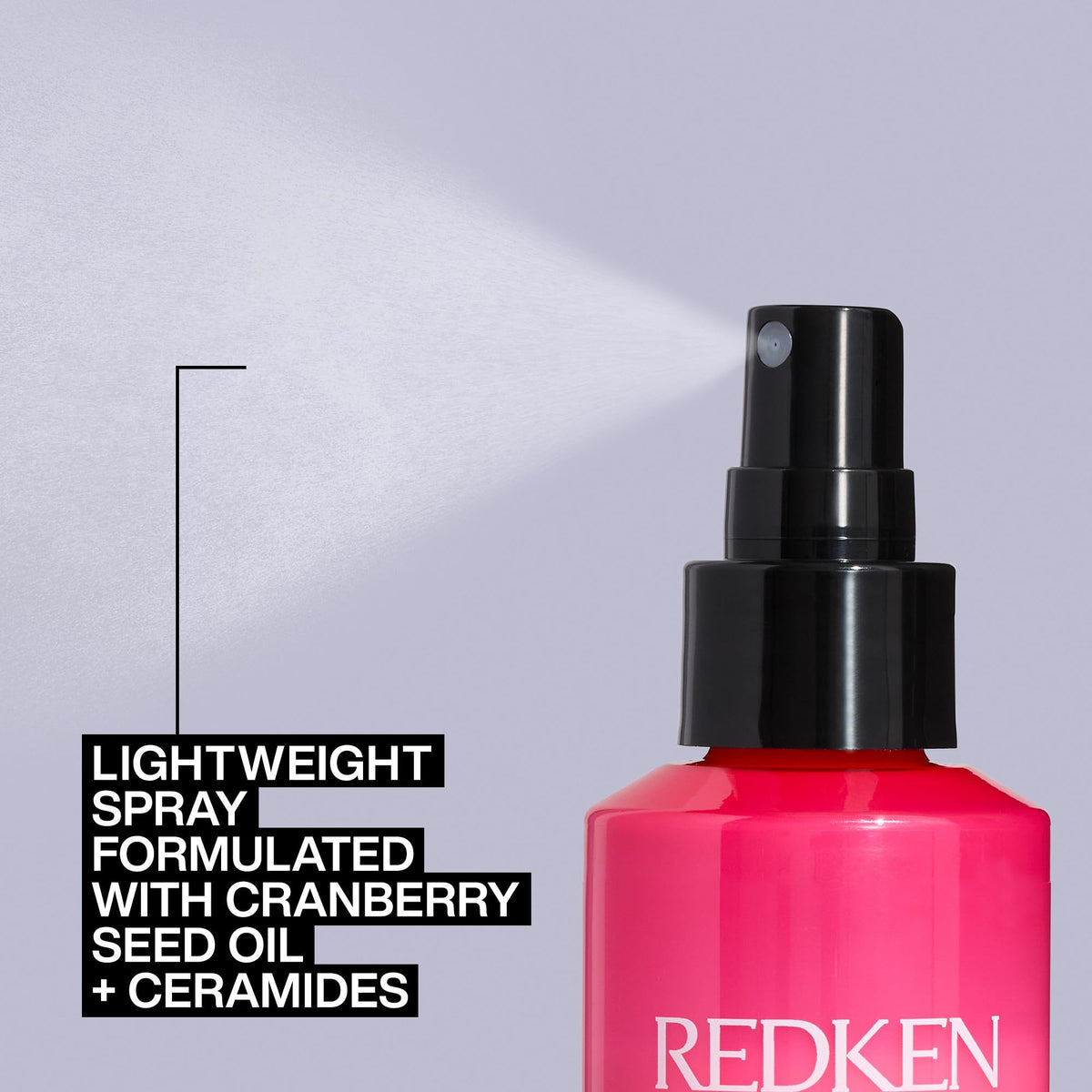 Spray thermique Redken Low Hold, protection thermique légère, pour fers à boucler et fers à lisser, améliore la brillance et réduit les frisottis, 250 ml