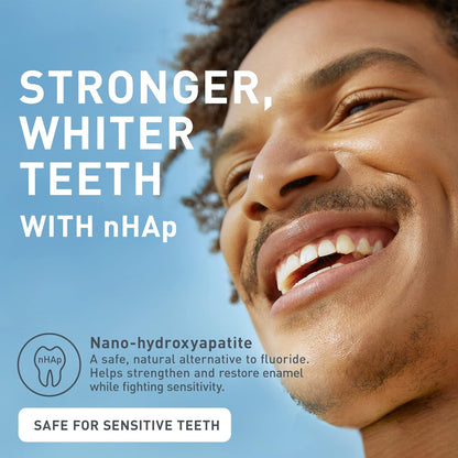TANITABS Toothpaste Tablets with Hydroxyapatite & Xylitol, 124 Count, Fluoride-Free Toothpaste Tabs for Sensitive Teeth, Fresh Mint, Travel Toothpaste Tablets, Plastic-Free Refill Pack, Vegan - Available at All In One Marketplace Canada