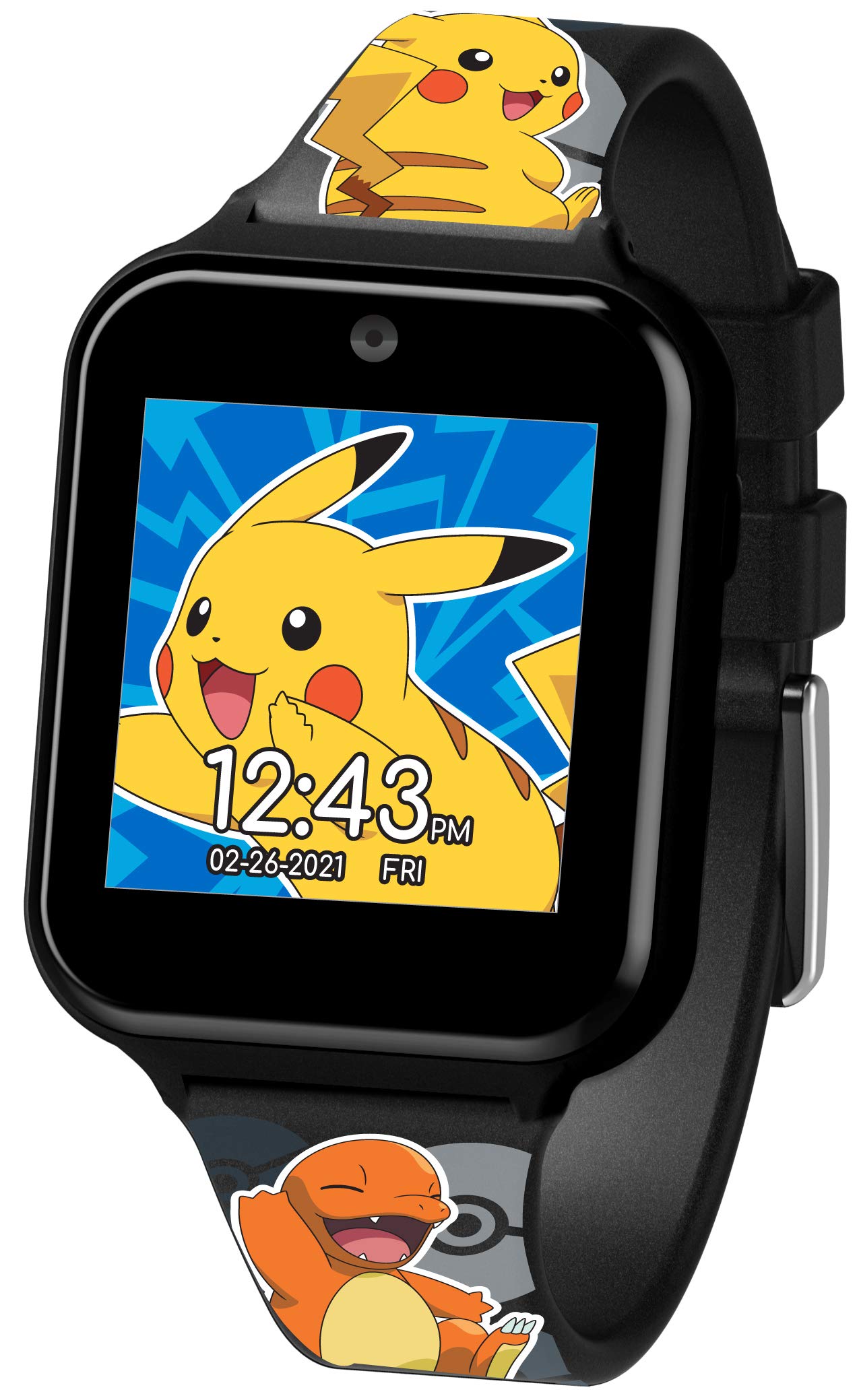 Interactive Pokémon Watch with Camera, Games, and Learning Tools. Designed for Safe, Offline Entertainment with no Internet or Wi-Fi connectivity - POK4231AC Pokémon