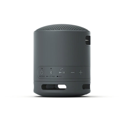 Sony SRS-XB100 Wireless Bluetooth Portable Lightweight Super-Compact Travel Speaker, Extra-Durable IP67 Waterproof & Dustproof, 16 Hour Battery, Versatile Strap, and Hands-Free Calling, Black New