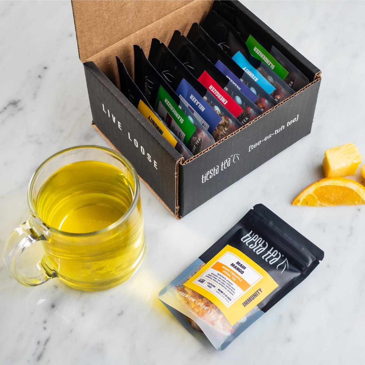 Tiesta Tea Favorites Starter Sampler Loose Leaf Tea Variety Set 8 Pouches 🍁 All In One Marketplace Canada