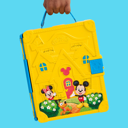 Play-Doh Disney Junior Mickey Mouse Clubhouse Shape a Story Playset, Storage & Travel, Arts & Crafts Preschool Toys for Kids 2+