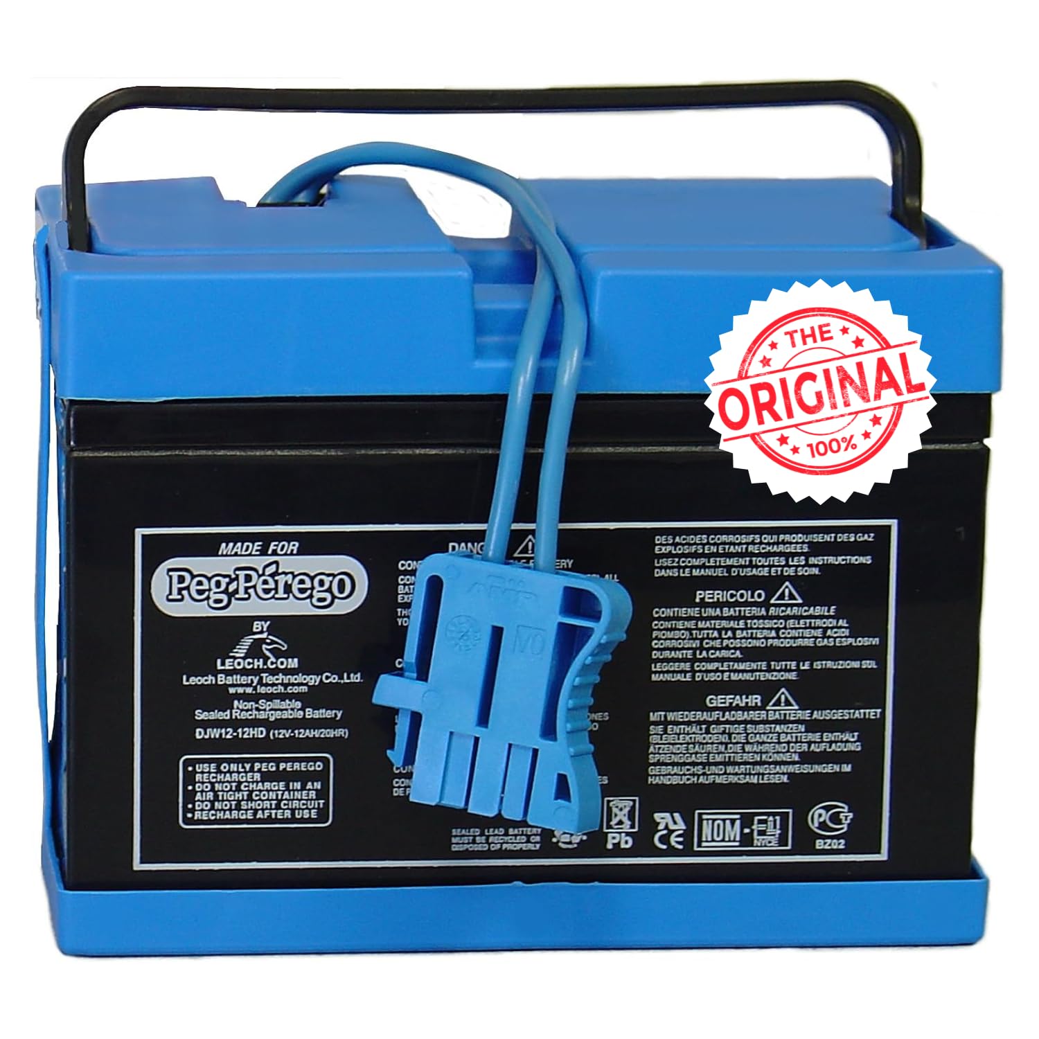 Peg Perego Battery 12 Volt (Drop Ship Pack) Peg Perego